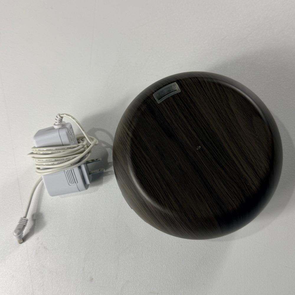 InnoGear Essential Oil Diffuser Dark Wood Grain Ultrasonic Mist Humidifier LED